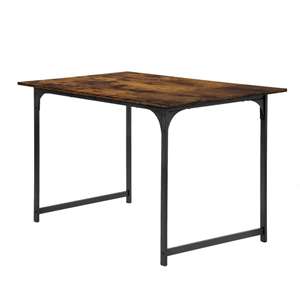 Table à manger pliante et extensible 'Ibro' au design vintage Well Home 90x70x72.5cm - Product Image 6