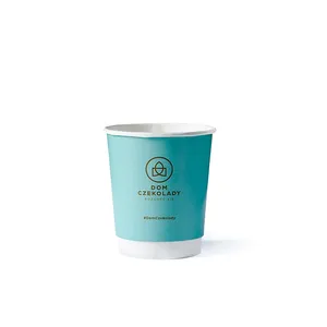 Piccoli bicchieri di carta personalizzabili per bevande promozionali - Product Image 1