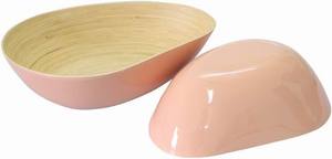 Tazón de Ensalada de Bambú Hecho a Mano en Vietnam, Ecológico, Ligero, Colores Personalizables para Regalos, Cenas y Fiestas - Product Image 2