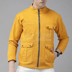 Chaqueta de invierno informal para hombre Chaqueta vaquera de uso al aire libre de moda de algodón 100% con diferentes diseños - Product Image 2