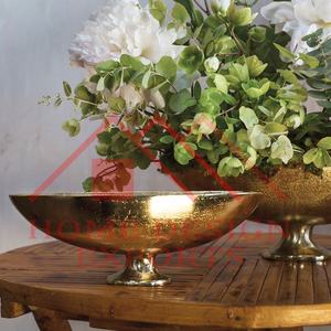 Florero metálico de aluminio con forma de barco para decoración de flores y plantas, jarrones decorativos de lujo para el hogar y el jardín, diseño clásico - Product Image 4