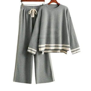 Ensemble deux pièces tendance pour femmes, coupe ample, tenue décontractée, ensemble deux pièces pour un style quotidien - Product Image 2