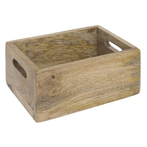 กล่องไม้เก็บแคดดี้ไม้ใส่ของตกแต่งแบบชนบทชุดกล่องไม้ที่ยังไม่เสร็จสำหรับขวดเบียร์และชุดอุปกรณ์บนโต๊ะอาหาร - Product Image 2