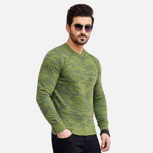 Alta calidad ODM Unisex polar logotipo personalizado algodón peso pesado cuello redondo sudadera hombres - Product Image 4