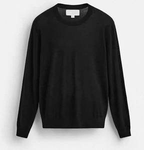 Pull en tricot à logo personnalisable pour hommes pour l'automne et l'hiver Nouveau produit ODM de couleur unie avec technologie de broderie - Product Image 6