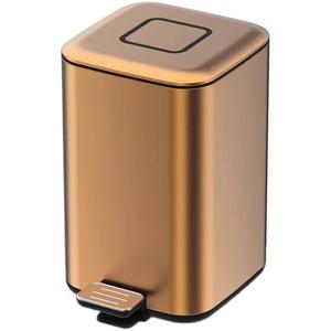 Iron Pedal Trash <b>Bin</b> Superior Quality Handmade Waste <b>Bin</b> Round Shape Handmade Wholesale Metal Trash <b>Bin</b> Wholesale by Indian Vend - Product Image 5