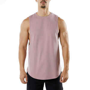 เสื้อกล้ามแขนกุดและกางเกงขาสั้นสำหรับผู้ชายเสื้อเข้ายิมชุดกีฬาออกแบบโลโก้ได้ตามต้องการ - Product Image 5