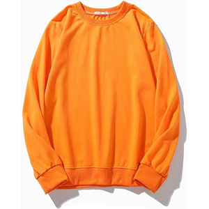 Nuevas sudaderas extragrandes informales de peso pesado para hombre, 100% de algodón liso para la temporada de invierno, patrón sólido - Product Image 2