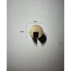 Anneaux de forage diamantés de 8 mm, anti-rouille, surface polie, forets à grande ouverture pour applications murariales - Product Image 1