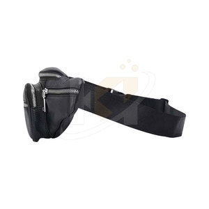 Utilisation en extérieur Nouveautés Sacs de taille imperméables en cuir Sacs de taille personnalisés à la mode Sacs de fitness - Product Image 4