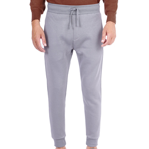 Pantalones Acampanados para correr de alta calidad y pantalones de chándal de peso pesado de talla grande 100% pantalones de jogging de algodón para hombres - Product Image 1