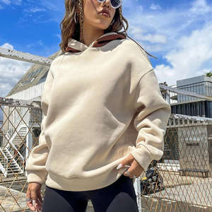 Vente chaude Automne sweat à capuche à manches longues pour homme en couleur unie avec couleur et tailles personnalisées - Product Image 4