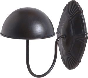 Présentoir de magasin personnalisé Porte-chapeau en bois et métal avec mur à latte arrière pour rangement - Product Image 1