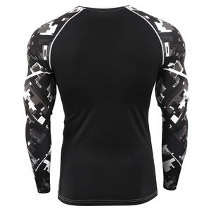 2025 personalizado sublimación Jiu-Jitsu Rashguard manga completa RashGuard para hombres - Product Image 6