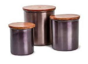 Modern Design Home Decor Purpose <b>Kitchen</b> <b>Storage</b> Canister Large Medium Small & Extra Small Sizes & Condiment <b>Storage</b> - Product Image 5