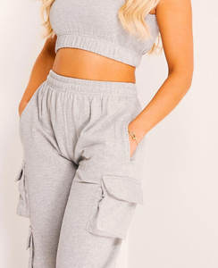 Chándal de alta calidad con logotipo personalizado, chándales transpirables lisos en blanco de color sólido para fabricación de mujeres - Product Image 5