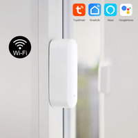 Vente flash : capteur de porte intelligent WiFi Tuya avec commande vocale Alexa et Google Assistant et contrôle à distance par application PST-WD002