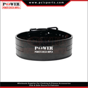 Ceinture d'haltérophilie de fitness personnalisée pour l'haltérophilie à traction dure ceintures de musculation en cuir PU - Product Image 2