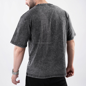 เสื้อยืดผู้ชาย สกรีนโลโก้ได้ ผ้าฝ้าย 100% ระบายอากาศดี ทรงโอเวอร์ไซส์ คอกลม แขนยาว ซักย้อมสีแบบแอซิด ลุคสบายๆ เป็นมิตรกับสิ่งแวดล้อม แห้งเร็ว - Product Image 5