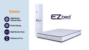 Yatak toptan tedarikçiler köpük yatak özel boyut istendiği gibi yüksek malzeme kaliteli bahar tipi Ezbed baz endonezya - Product Image 3