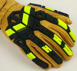 Gants anti-coupure HPPE de niveau 5, résistants aux chocs, gants de mécanicien/résistants aux chocs, gants de travail pour l'industrie à main sûre - Product Image 6