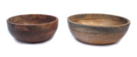 Bol en bois de manguier poli et écologique, motif émaillé imprimé, grande capacité (>10L) pour fruits secs et salades, style contemporain, idéal pour hôtels