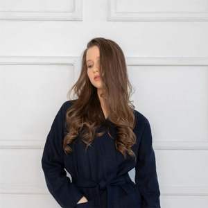 Manteaux de peignoir en coton pour femmes-Doux et respirant-Parfait pour le confort et le repos au quotidien - Product Image 4