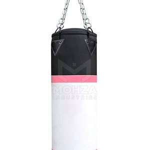 Equipo de Boxeo Profesional, Sacos de Boxeo Pesados con Base, Personalizados, de Cuero, Rellenables con Agua/arena, Altura Ajustable, Ecológicos - Product Image 3