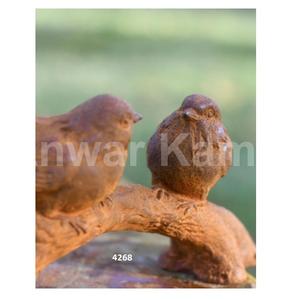 รูปปั้นนกทำจากเหล็กหล่อสำหรับตกแต่งสวนในงานหนักรูปปั้นนกสำหรับตกแต่งบ้านสวนสวน - Product Image 6