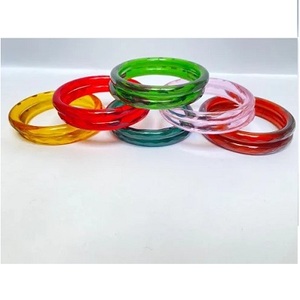 Brazalete de resina de joyería de diseño único hecho a mano indio, brazalete de joyería de moda clásico de la mejor calidad para mujeres y niñas bonitas - Product Image 4