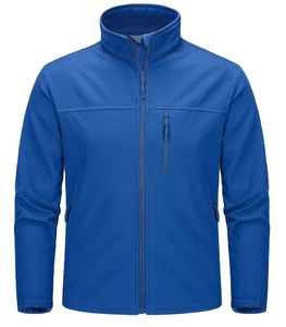 Chaqueta de moto Softshell protectora transpirable con forro polar para hombre a prueba de viento cómoda todas las estaciones para viajar - Product Image 2