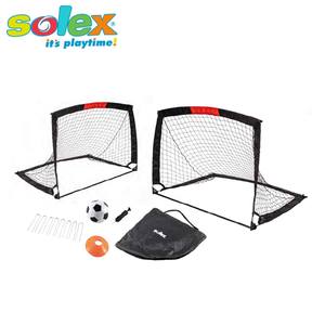 But de football portable léger pour enfants avec filet renforcé, cadre en plastique et tiges en fibre de verre 120x96x96cm - Product Image 3