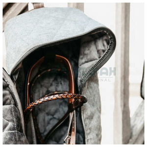 Nuevo bolso de brida de caballo compacto y ligero 2025 con cierre de cremallera de tela resistente al agua y bordado personalizado a la venta - Product Image 6