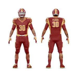 Uniforme de fútbol americano Nuevo diseño Uniforme de fútbol americano Servicio OEM Uso deportivo Uniforme de fútbol americano para hombres - Product Image 3