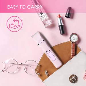 Depiladora Eléctrica 3 en 1 para Mujer, Resistente al Agua IPX6, Depiladora Húmeda/Seca con Doble Cuchilla para Recortar el Bikini y las Axilas - Product Image 2