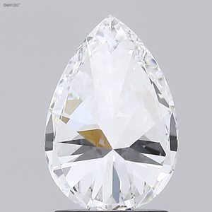 Diamant de laboratoire 1.73 ct coupé en poire certifié IGI E Color VS2 Clarity Lab-Stone - Product Image 2