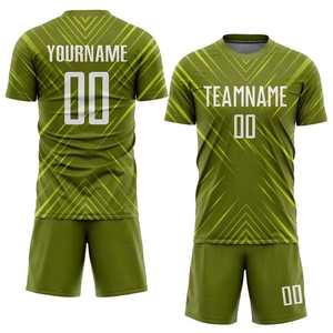 Kit d'équipe abordable vêtements de football pour hommes chemises d'entraînement uniforme d'équipe de football personnalisé maillot de football maillot de football - Product Image 4