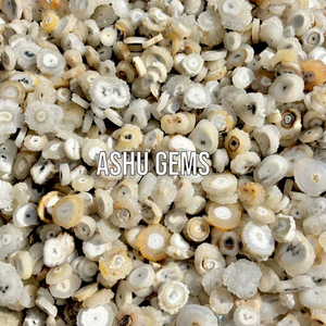 Vente en gros de tranches de cabochon de quartz solaire 100% naturel pierres précieuses en vrac de qualité supérieure pour la fabrication d'accessoires de bijoux - Product Image 1