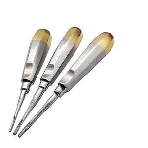 Elevadores Dentales Manuales de Acero para Extracción Recta, Elevador de Punta Radicular, Elevador Tipo Gouge de Surgiright - Product Image 3