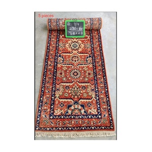 ชุดพรมปูพื้นที่วิ่งขนแกะ100% กันลื่นและซักได้ผ้าขนแกะเนื้อนุ่ม10มม. เทคนิคกองแบบห่วงสีทึบทันสมัย - Product Image 1