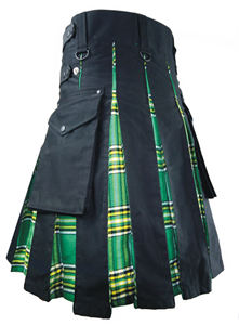 Kilt hybride-Kilt hybride en coton tartan - Product Image 6