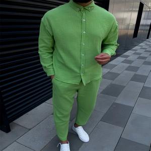 Chándal para hombres jogging running gym wear invierno cremallera completa sudaderas con capucha traje hombres conjuntos ropa - Product Image 2