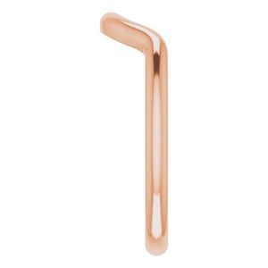 Anillo de Compromiso para Hombre Stuller Band 51243:164P 10KR, Oro Rosa de 10K, Esmeralda, Corte Ovalado, Diamantes, Joyería Fina, Rodio - Product Image 4