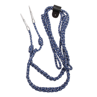Cordons d'épaule en nylon pour uniformes, avec embouts métalliques antidérapants, utilisables en toutes saisons, vente en gros