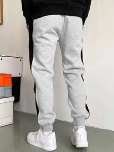 กางเกงจ็อกเกอร์ผ้าฟลีซคอตตอนพรีเมียมสำหรับผู้ชาย กางเกงวอร์มเนื้อนุ่ม สไตล์ลำลองและแฟชั่นสำหรับออกกำลังกายและเล่นกีฬา - Product Image 5