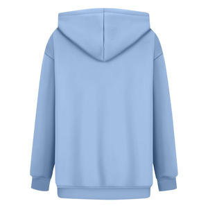 Casual Oversized Hoodie for Women, Soft Fleece Pullover Sweatshirt, Lightweight <b>Long</b> <b>Sleeve</b> Hooded <b>Top</b> with Pockets, Trendy - Product Image 3