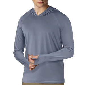 Custom <b>Men's</b> Gym Fitness <b>Hoodies</b> Windproof Quick Dry Polyester/Cotton Compression Sportswear Tight Training Winter Sports Wear - Product Image 1