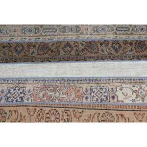 Tapis d'appoint vintage 2,8 x 5,7 pieds, tapis abstrait turc brun - Product Image 5