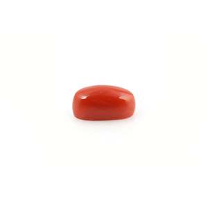 พลอยปะการังสีแดงคุณภาพสูง 4.23 กะรัต ขนาด 8 มม. สีขาว ผ่านการขัดเงา - Product Image 3