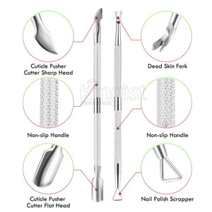 Empujador de Cutículas Preciso con Curva Suave para una Preparación Perfecta, Empujador de Cutículas de Forma Clásica con Tacto Suave - Product Image 2